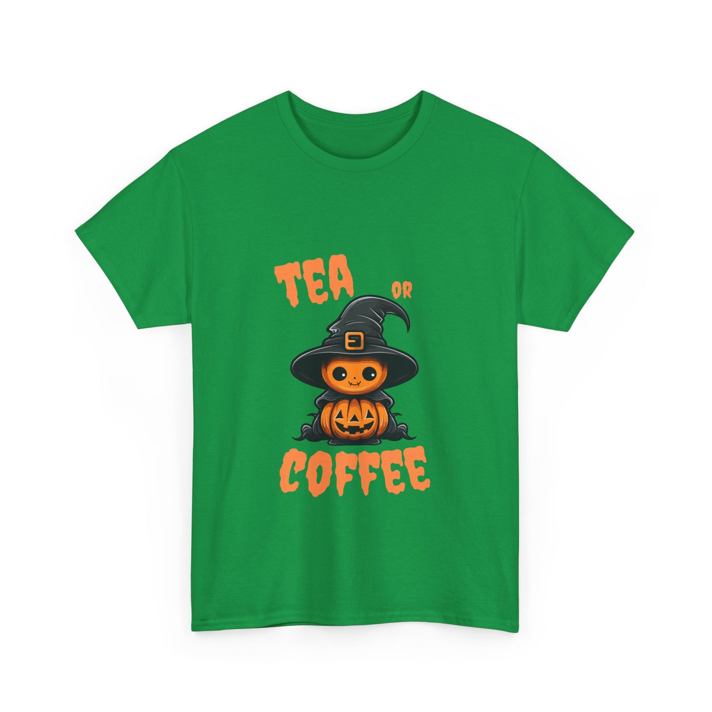 Halloween Tee - Tea or Coffee Logo Unisex T-Shirt