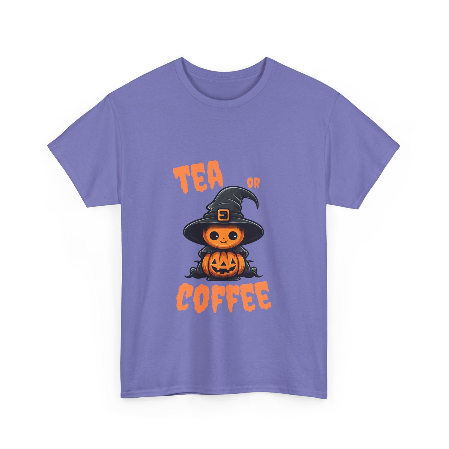 Halloween Tee - Tea or Coffee Logo Unisex T-Shirt