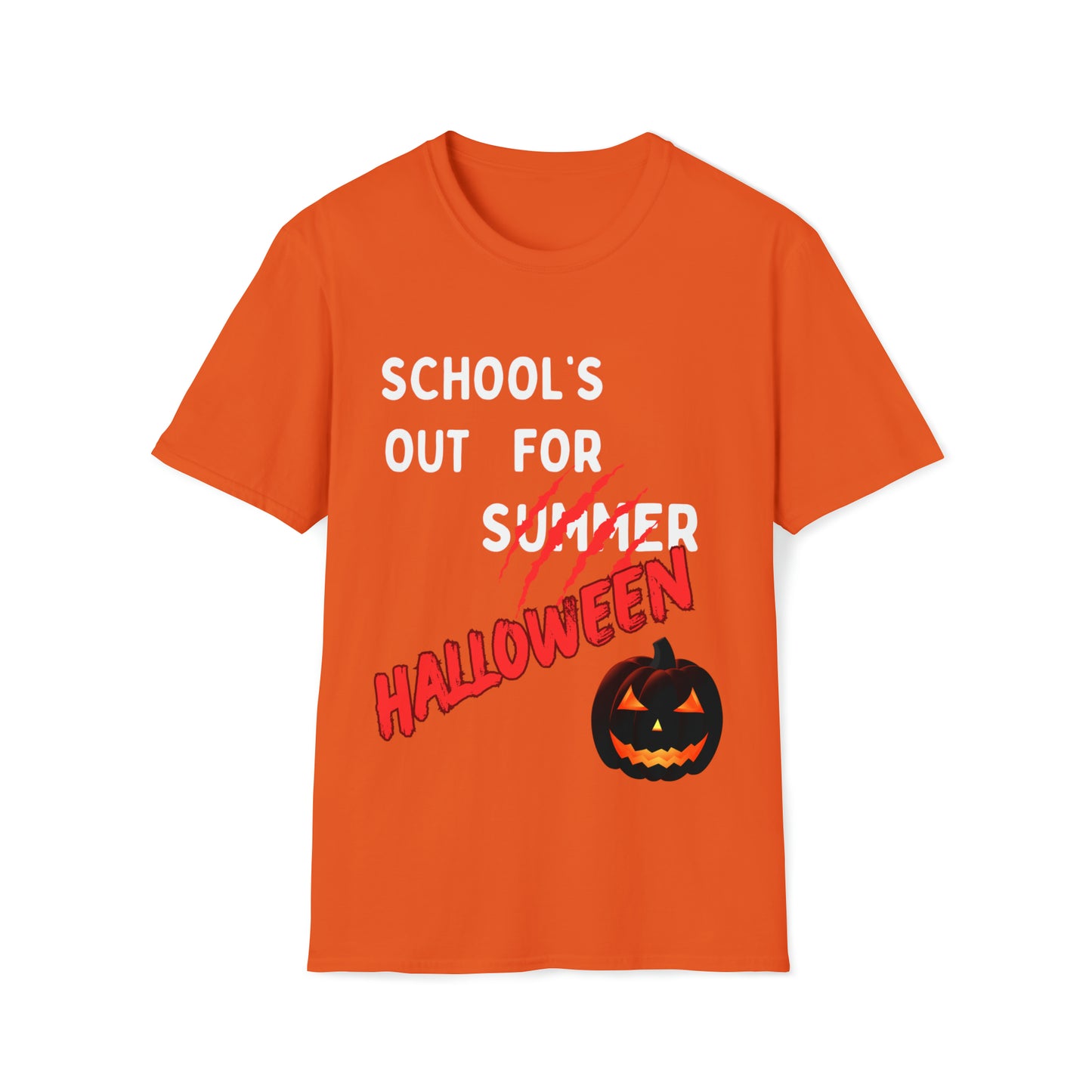 Halloween T-Shirt, School's Out For Halloween