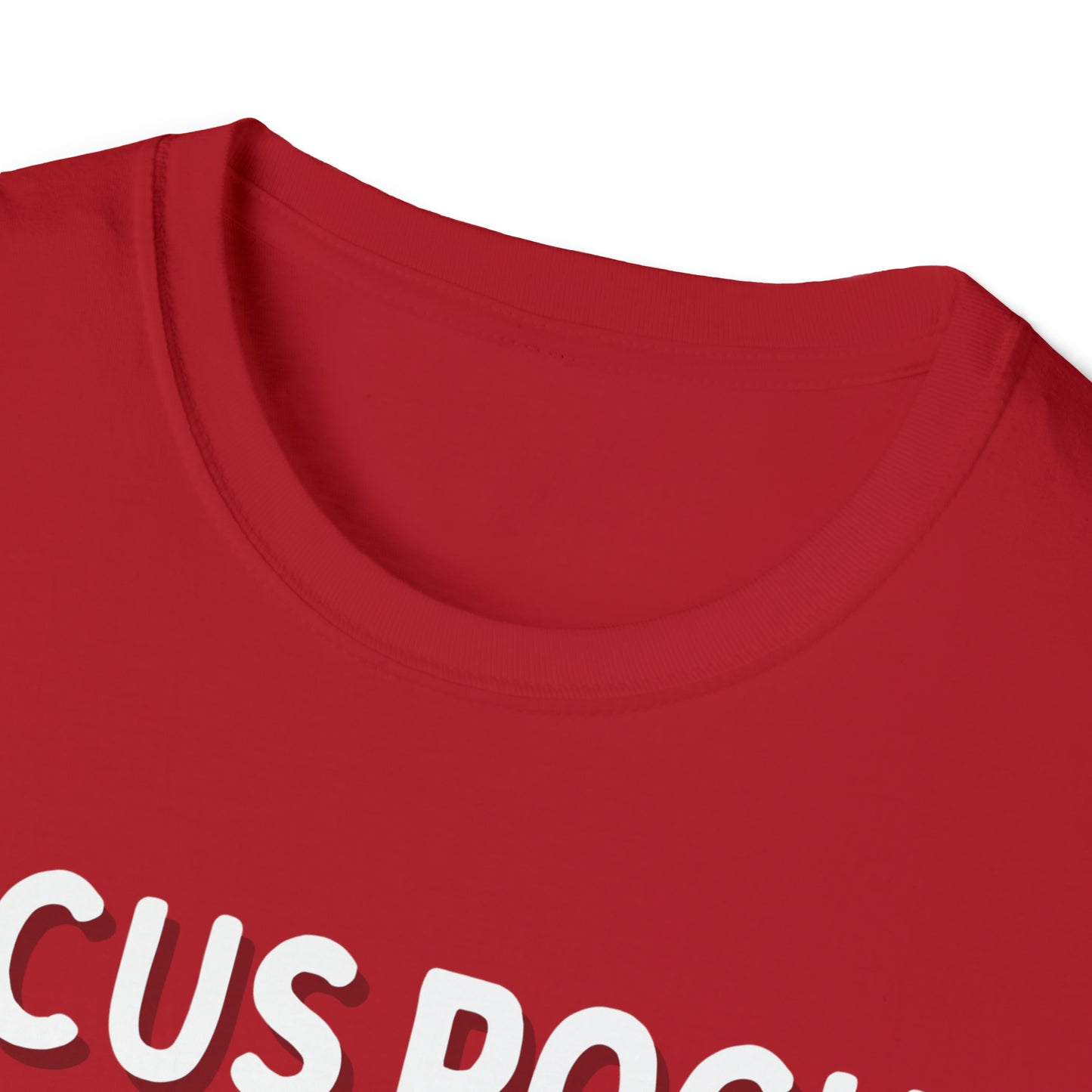 Halloween T-Shirt, Hocus Pocus Focus, White Text