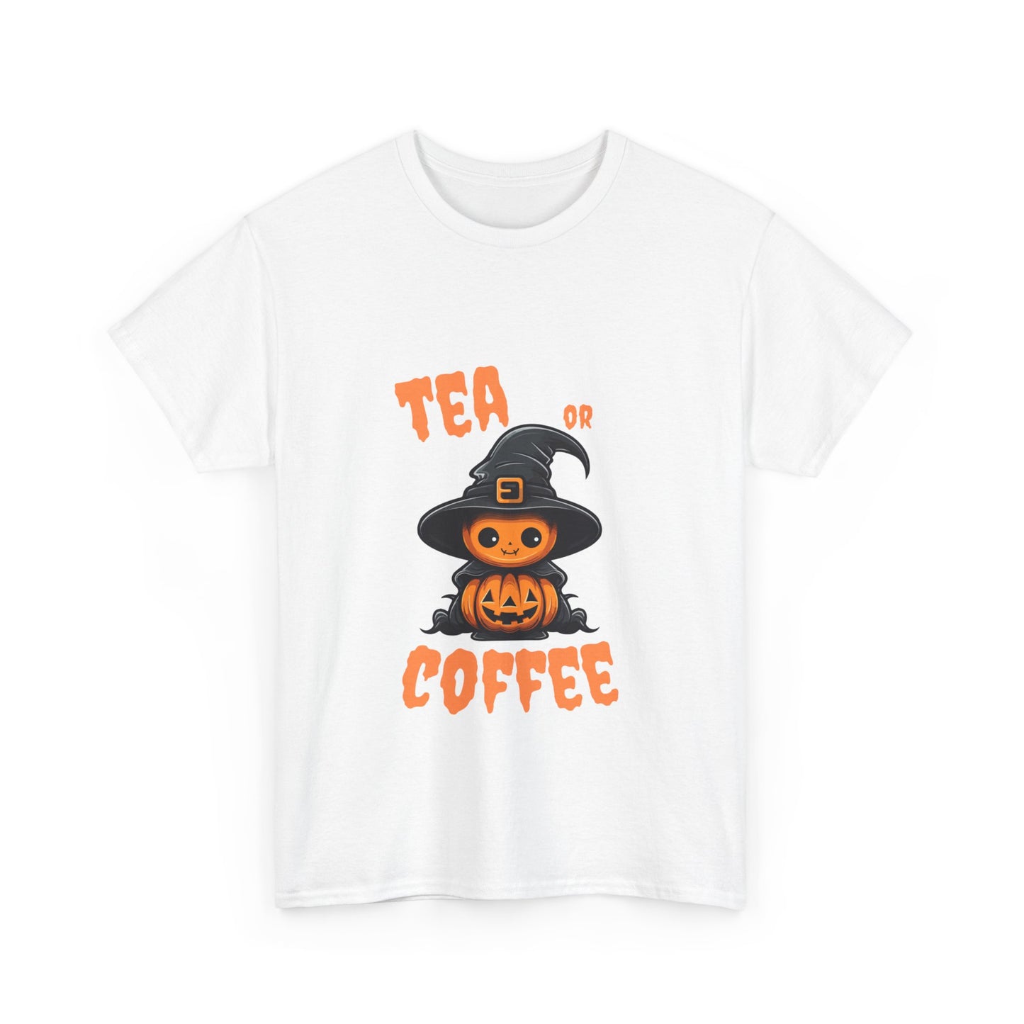 Halloween Tee - Tea or Coffee Logo Unisex T-Shirt