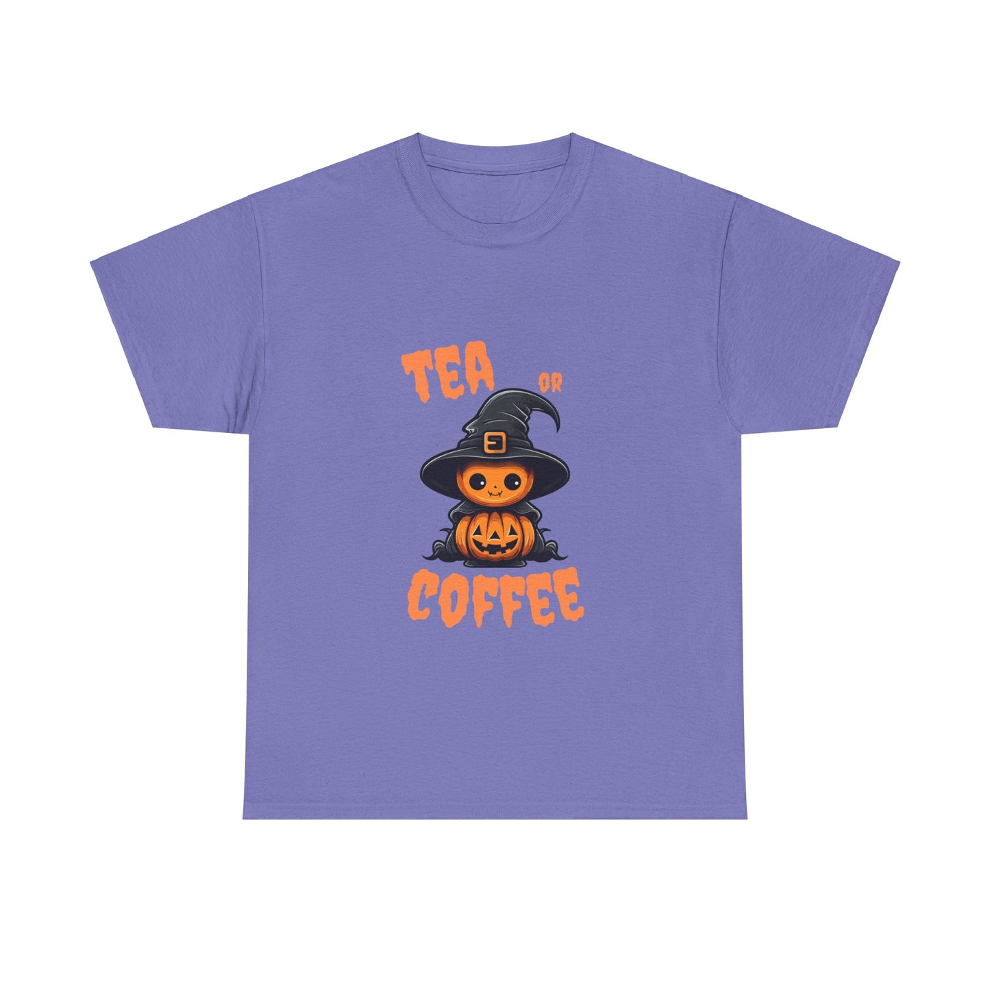 Halloween Tee - Tea or Coffee Logo Unisex T-Shirt