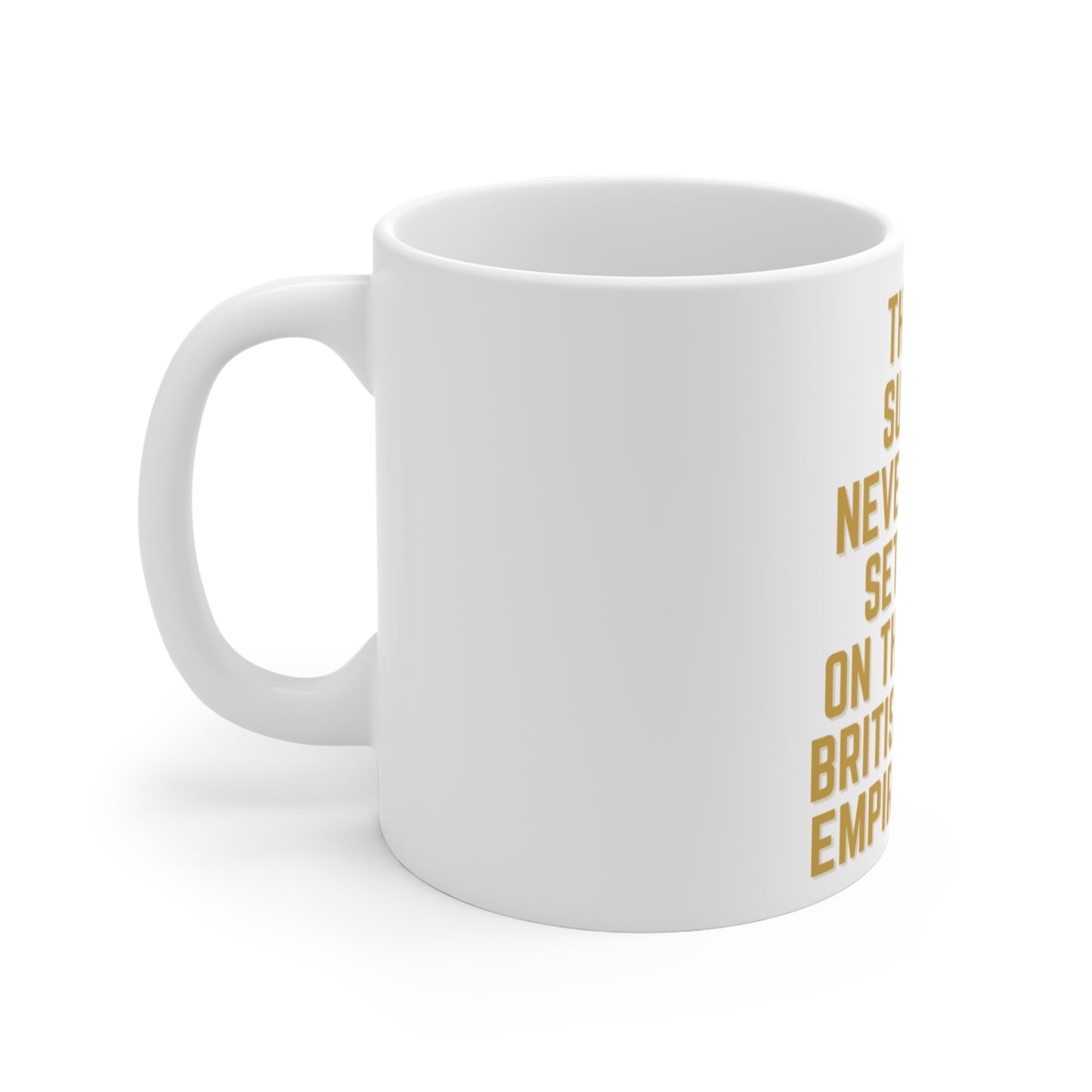 Remembrance Mug, White, The Sun Never Sets on the British Empire