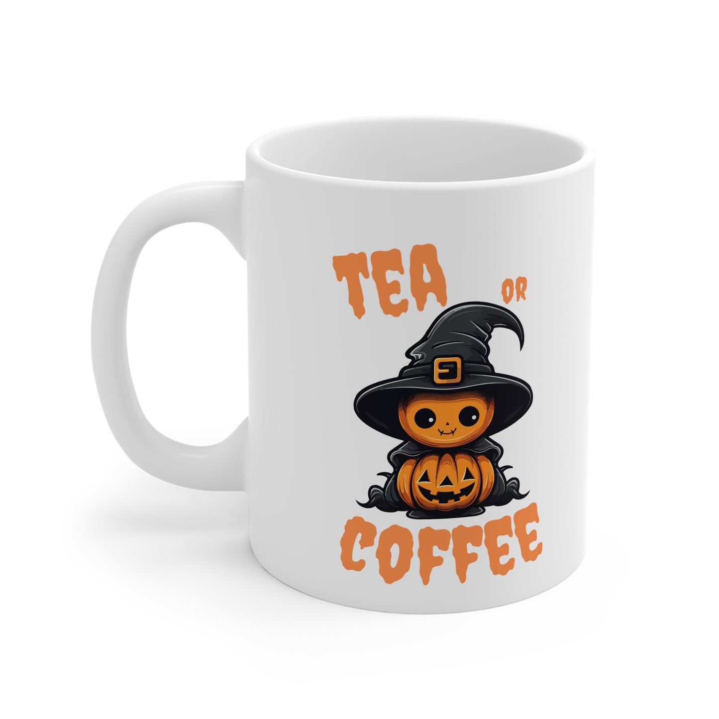 Mug - Halloween Trick or Treat Tea Coffee Quote Design