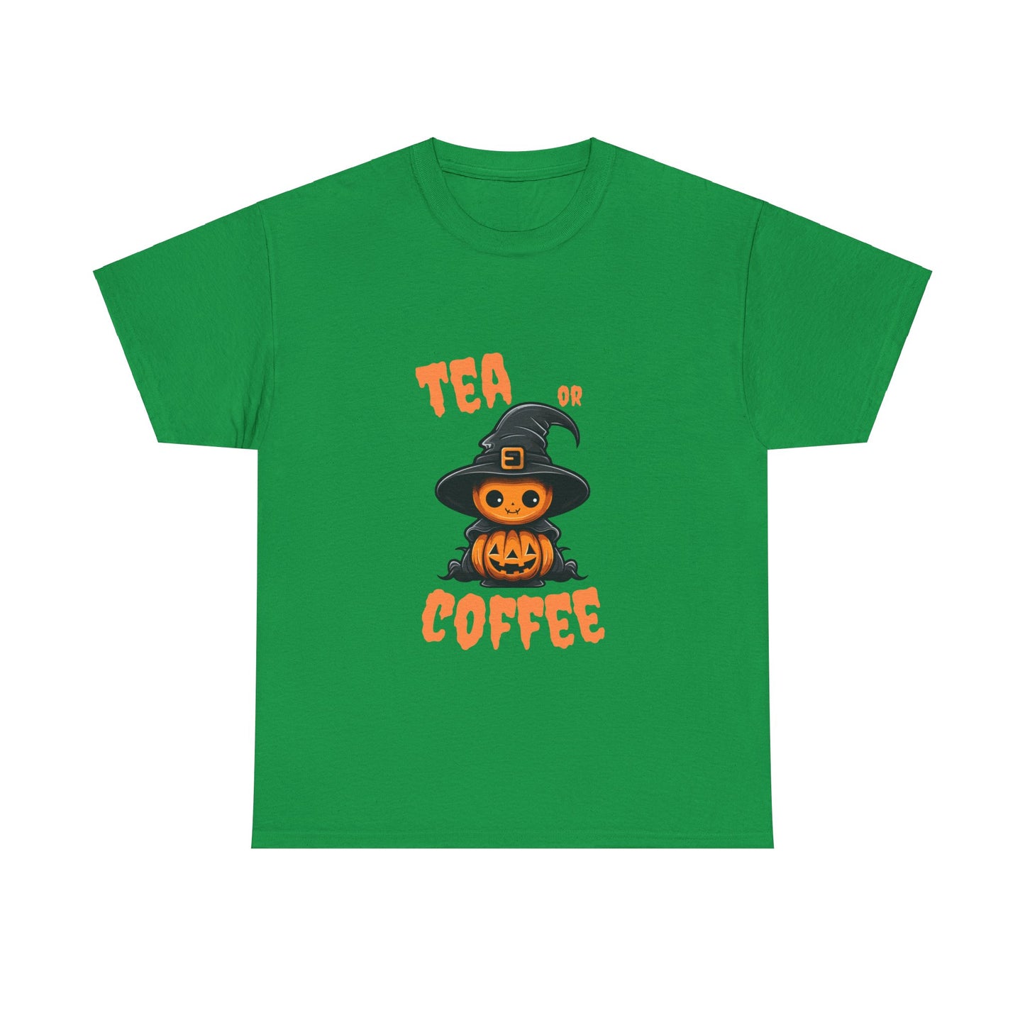 Halloween Tee - Tea or Coffee Logo Unisex T-Shirt
