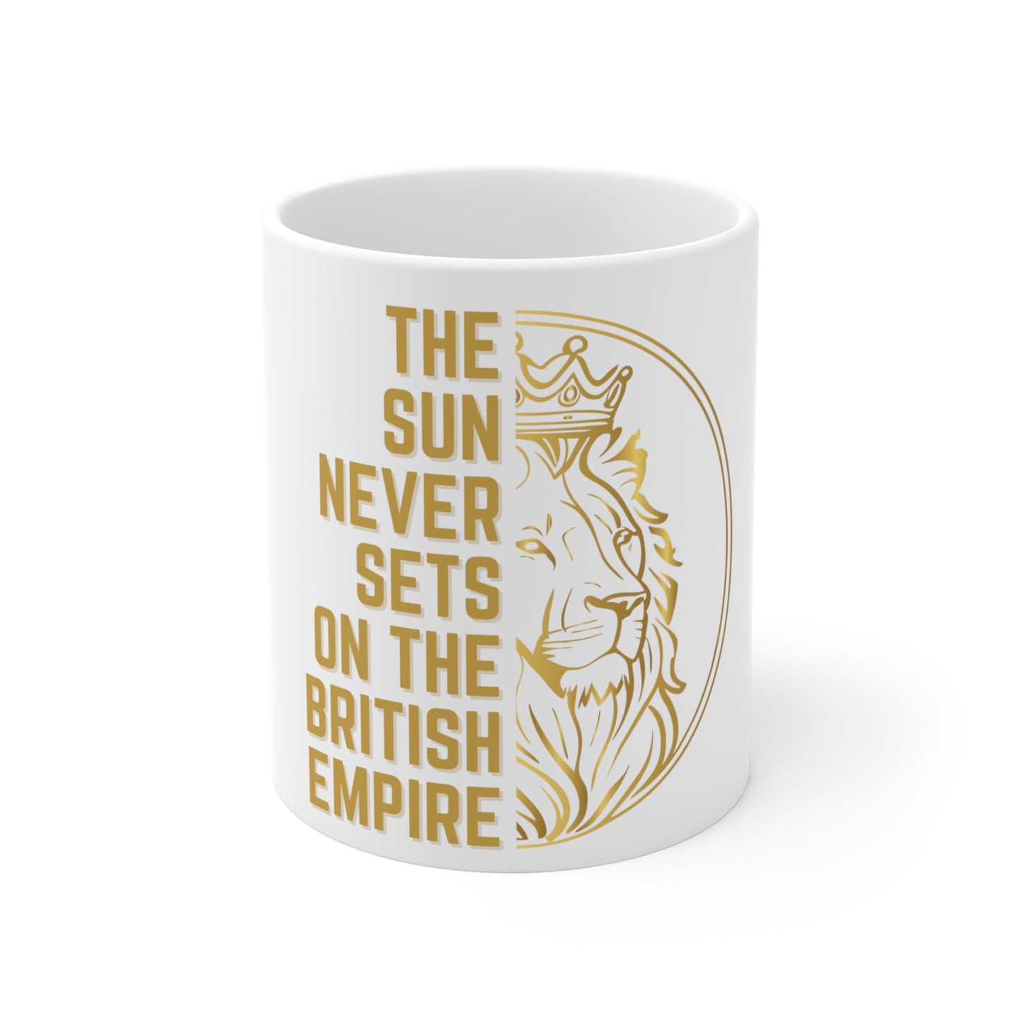 Remembrance Mug, White, The Sun Never Sets on the British Empire