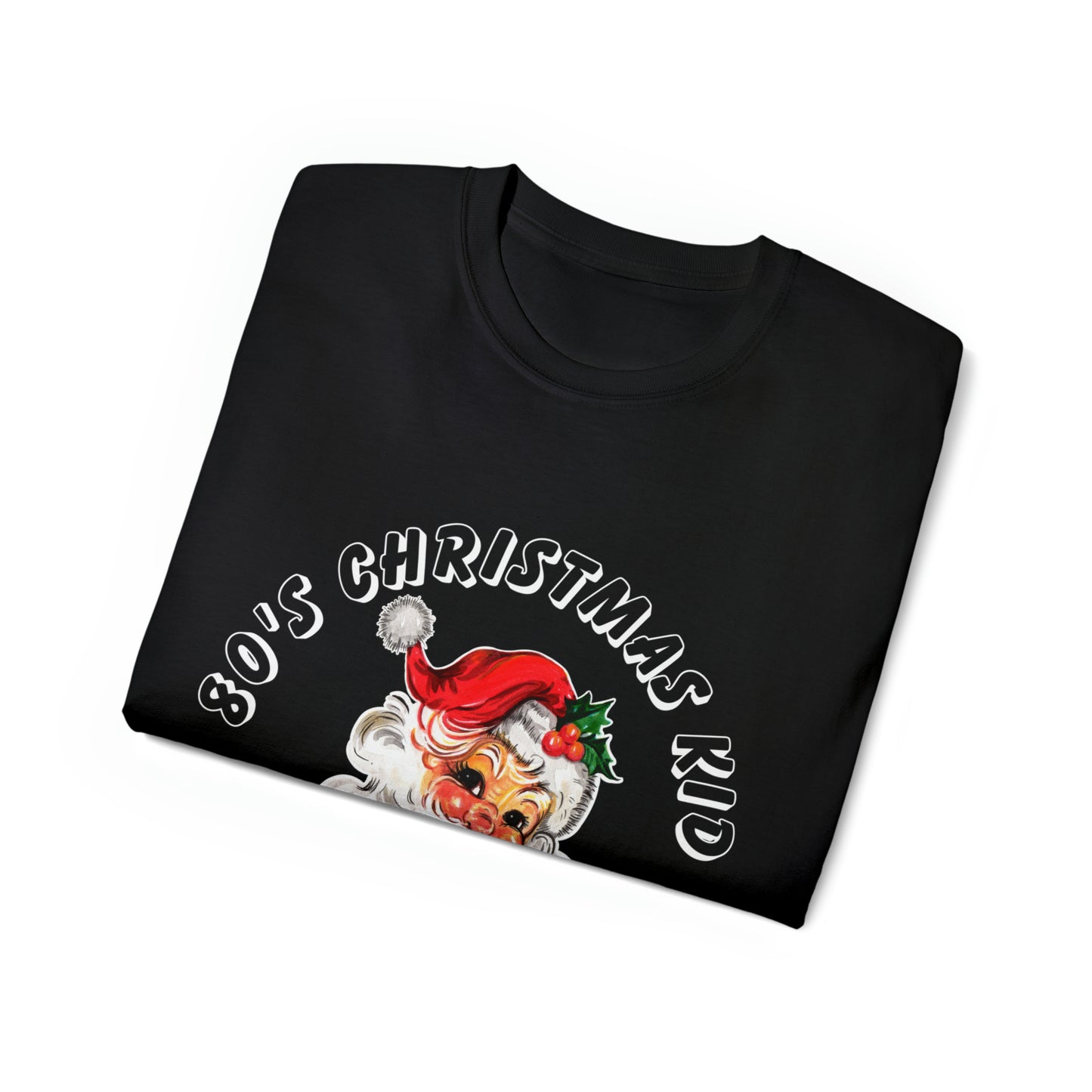 Christmas T-Shirt, 80's Christmas Kid, Adult T-Shirt