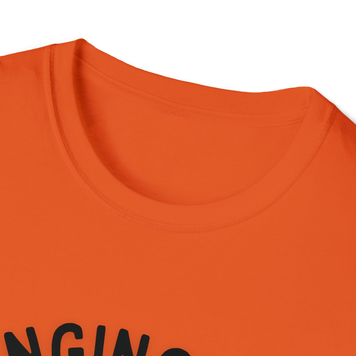 Halloween T-Shirt, Hanging Bat, Black Text