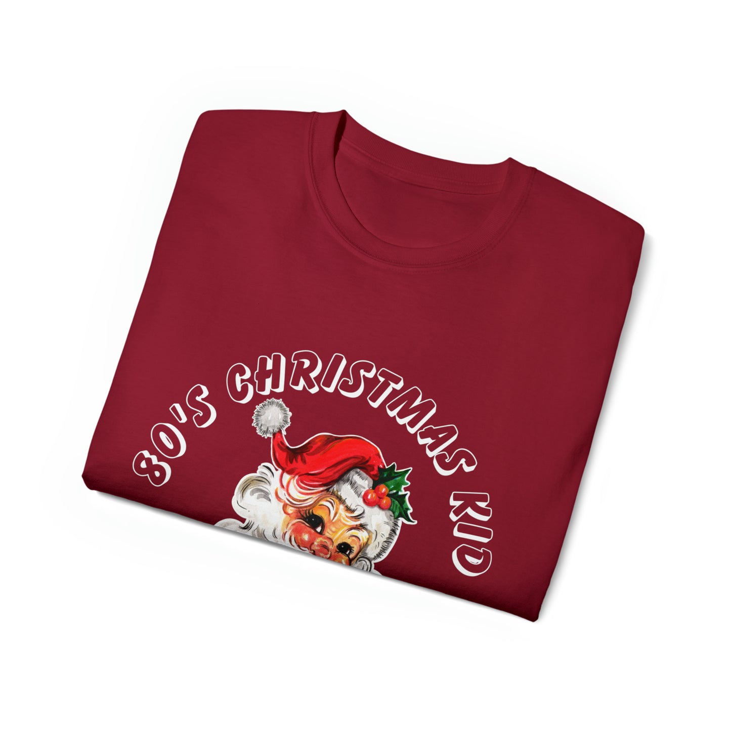 Christmas T-Shirt, 80's Christmas Kid, Adult T-Shirt