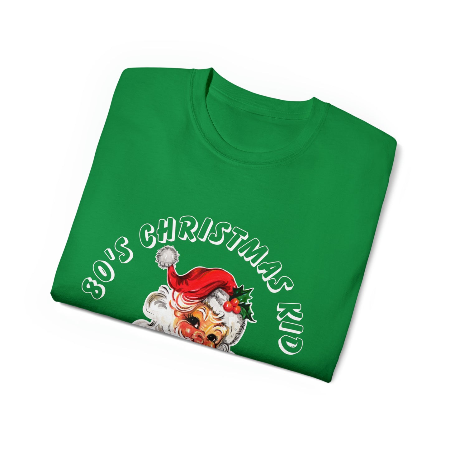 Christmas T-Shirt, 80's Christmas Kid, Adult T-Shirt